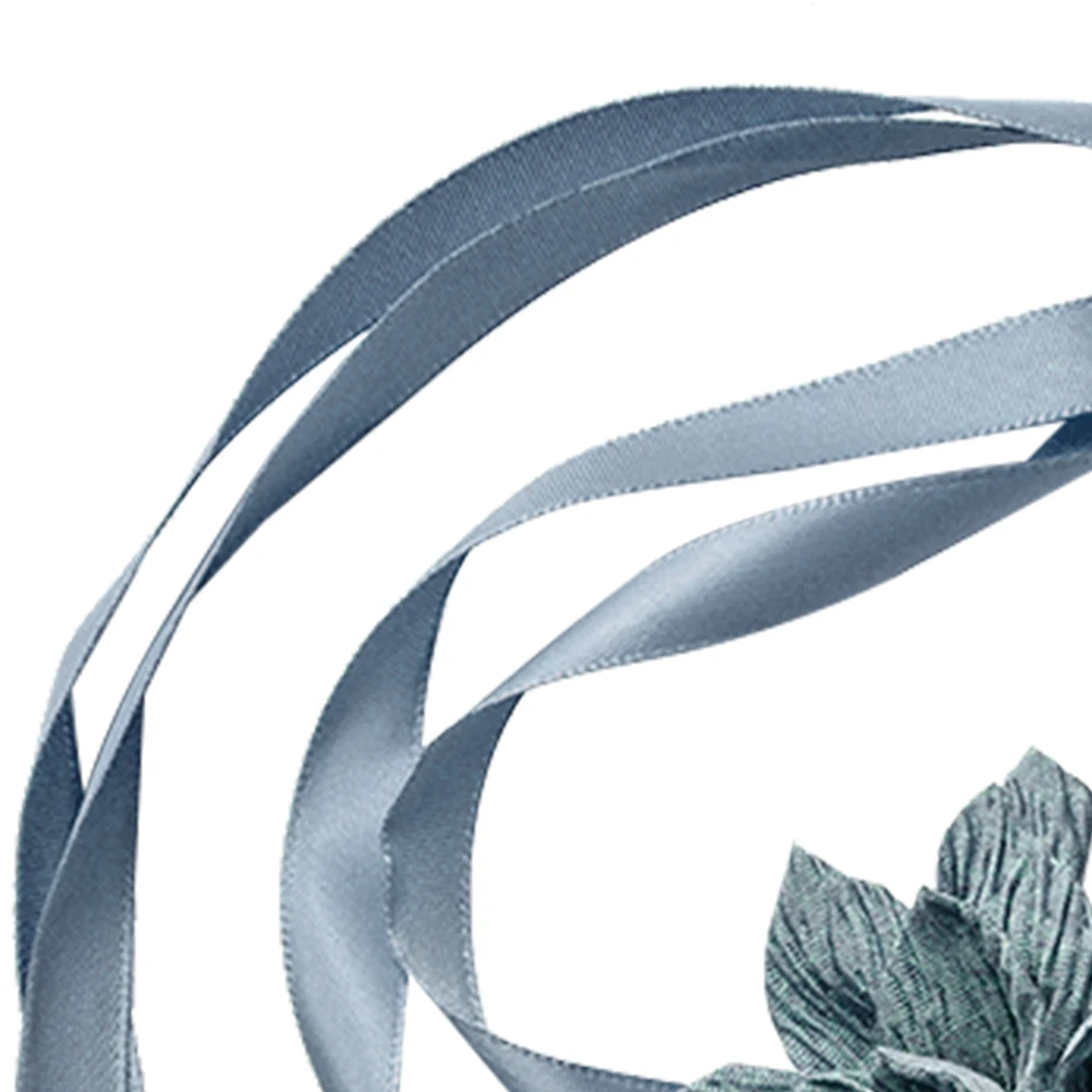 

2Pcs Artificial 3D Flower Curtain Tie Ropes Delicate Decorative Curtain Holdback Binding Strap Home Drapery Fixing