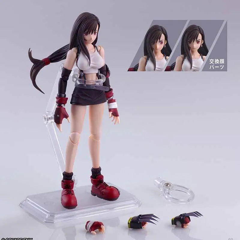 مربع أينيكس الأصلي أطقم منمذجة جلب الفنون تيفا لوكهارت أنيمي عمل نموذج لجسم لعبة هدية لصبي رغوة القطن التعبئة والتغليف 136 مللي متر #6