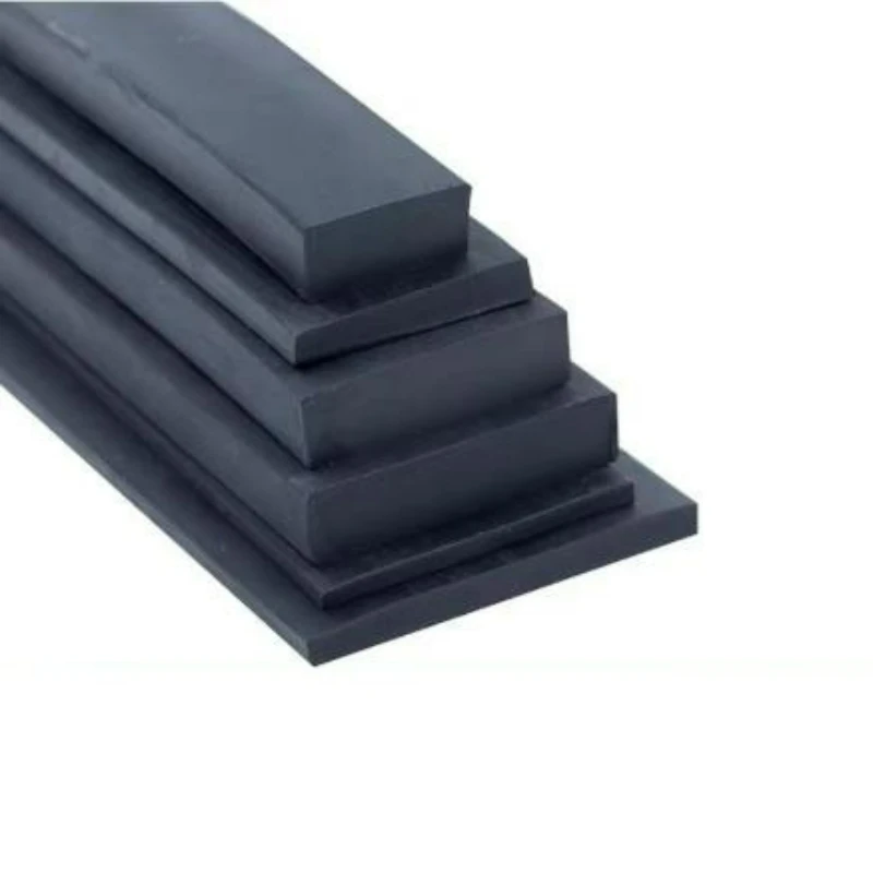 1/2/5/10M Black Solid Nitrile Rubber Strip Square NBR Sealing Strip for Marine Seal Oil Resistant 1x10mm~5x50mm