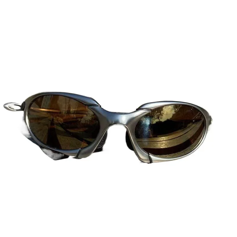 

Polarized Metal Frame Cycling Glasses Outdoor Fishing Mountaineering Sunglasses