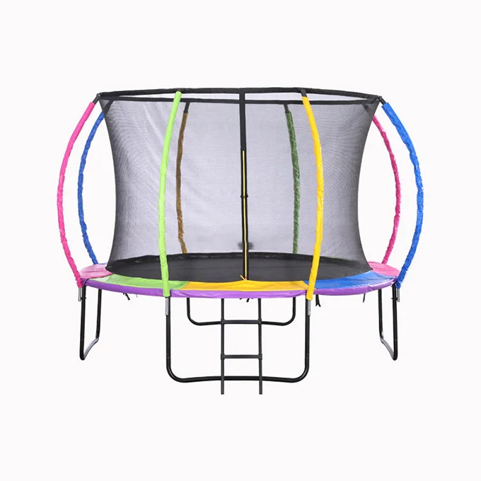 dn-OEM Professional Gymnastics Trampoline Customized Color Ground Trampoline Outdoor Heavy Duty！