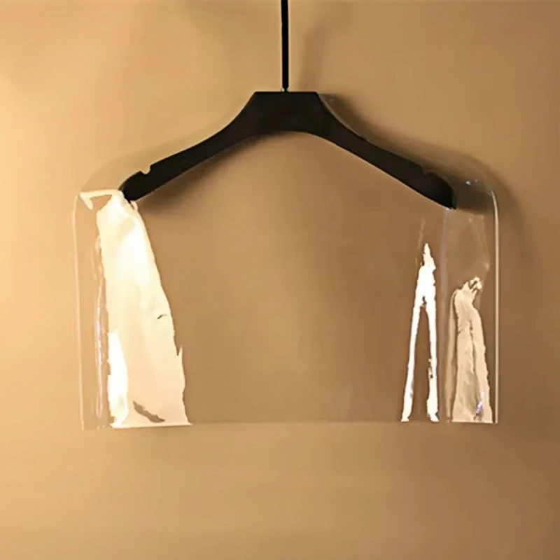 5/10pcs Transparent Clothes Dust Cover Waterproof Garment Bag Jacket Suit Protector MoistureProof Wardrobes Clothes Organizer
