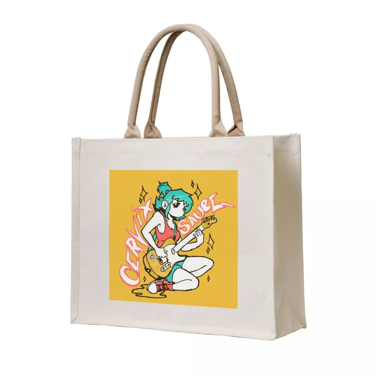 

Cervix Sauce Tote Bag hand bags reusable grocery bags large size bags