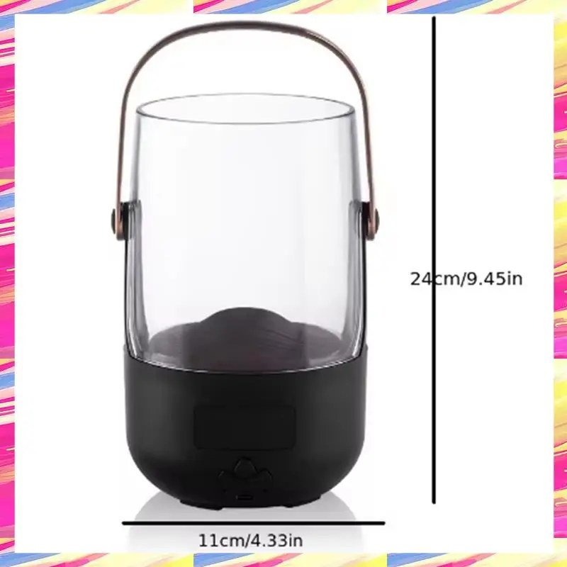 AIAI Flame Design Humidifier & Essential Oil Diffuser With LED Color-Change And USB Power