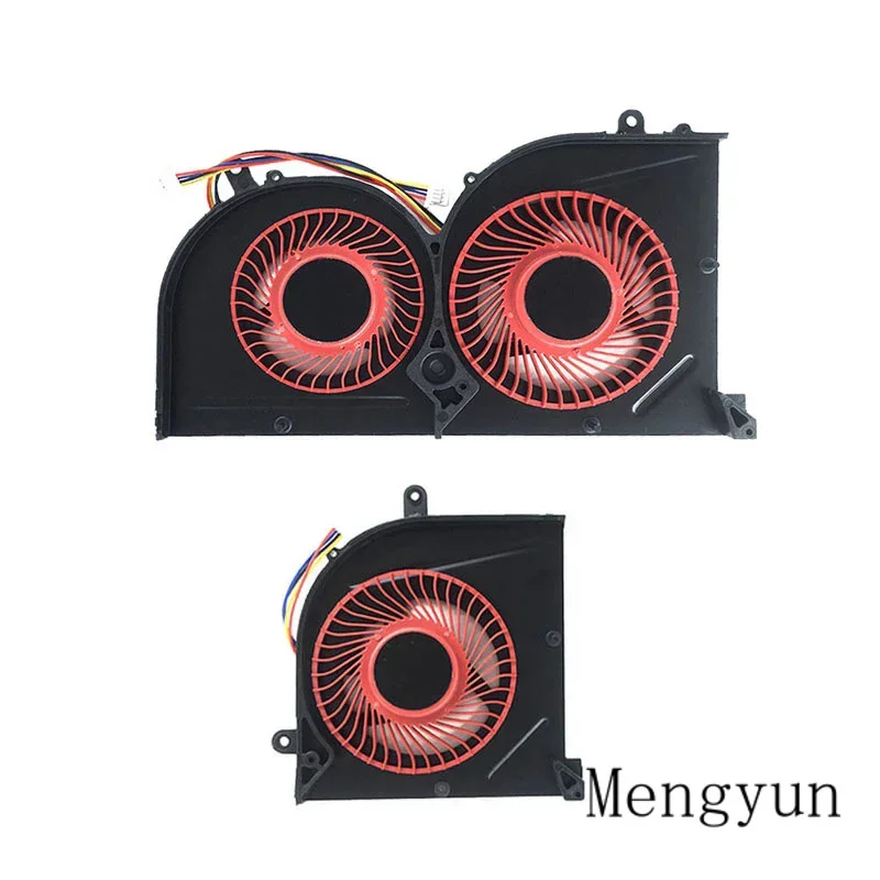 New GPU Cooling CPU Fan Replacement for MSi GS63 GS63VR GS73VR MS-16K3 MS-17B1 MS-17B2 BS5005HS-U2F1 BS5005HS-U2L1