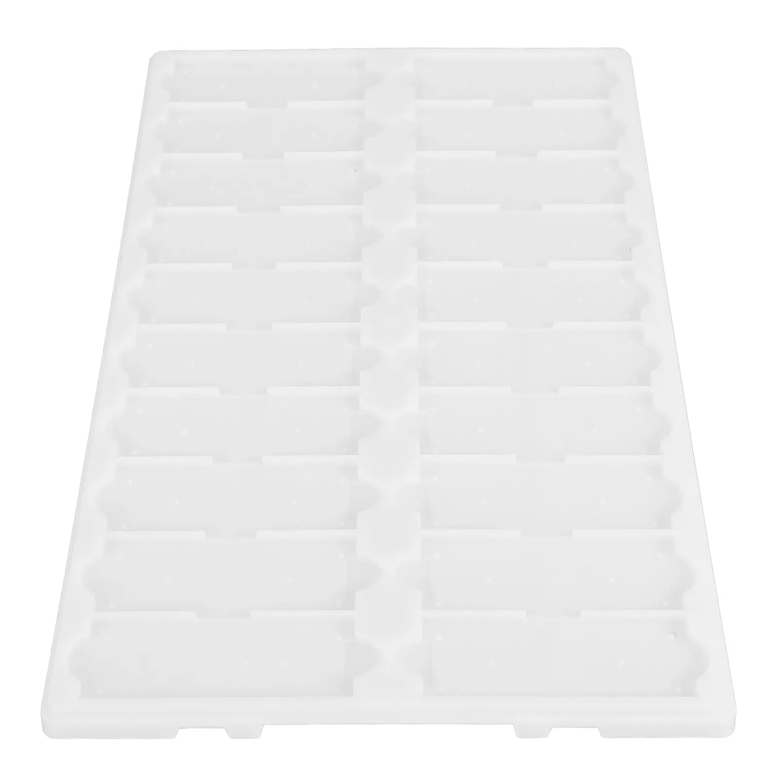 Microscope Slide Storage Board 20-Slot Laboratory Slide Organization Tray PP Material Easy Insert Remove Science Research Tool