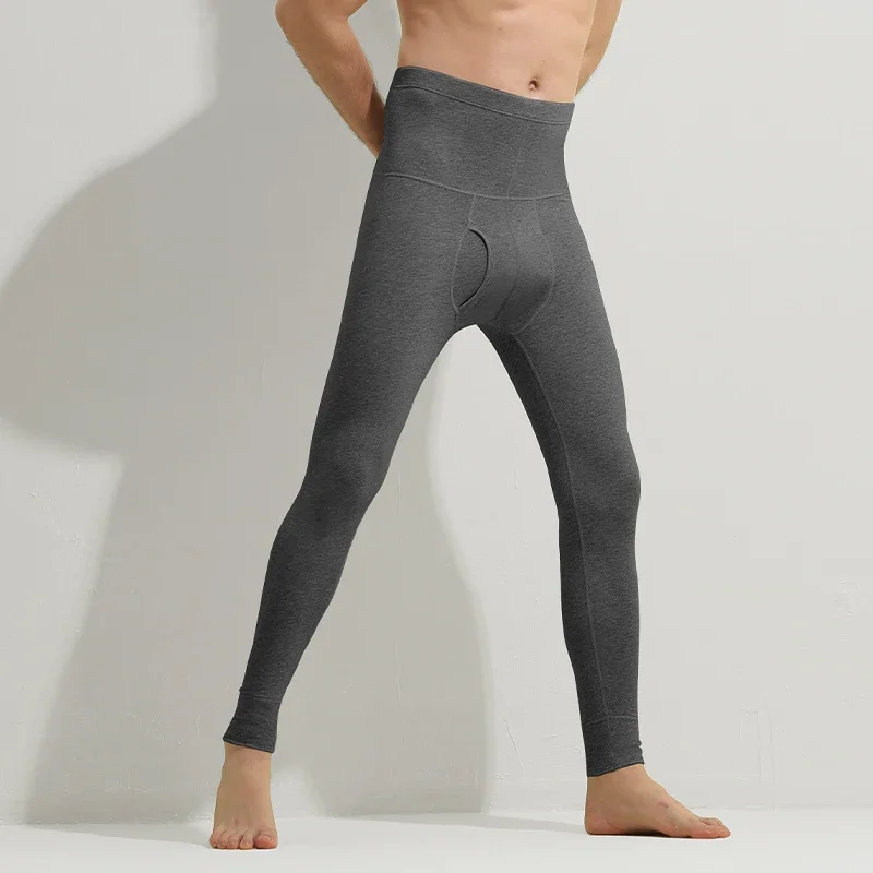 1 قطعة طويلة جونز ، قطعة واحدة من القطن الخالص للرجال ، سراويل حرارية رفيعة ، سراويل داخلية ضيقة ، سراويل عالية الخصر ، الخريف والفوز