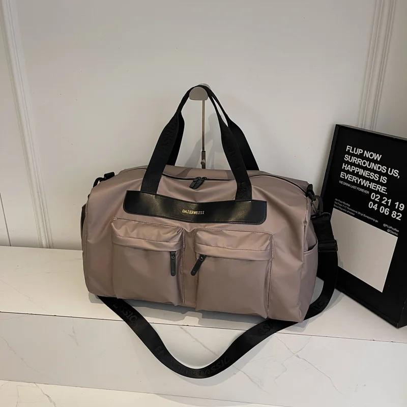 

Fashion Travel Bag for Women Lightweight Large Capacity Handbag Dry Wet Separation Sports Fitness Luggage Storage Shoulder Bag