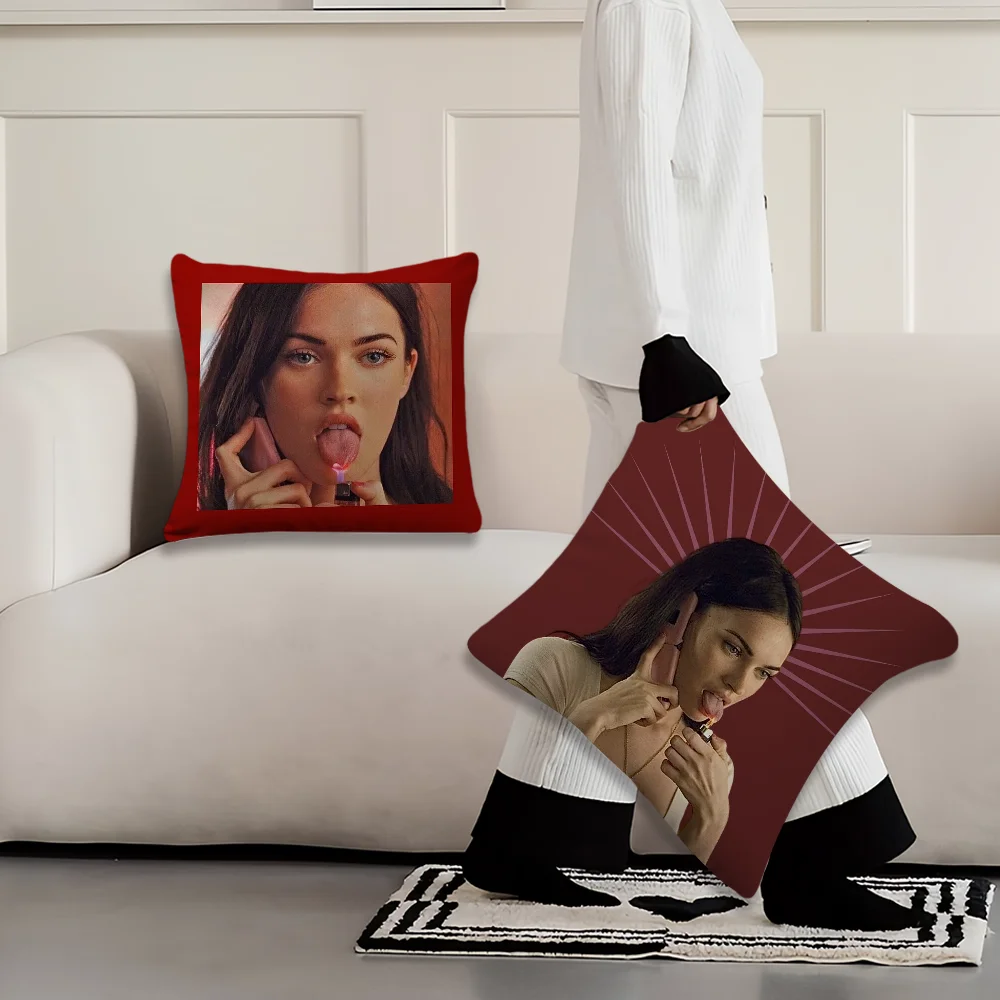 J-Jennifers Body Film Pillow Cover Printing Decoration Room Home Sofa living Office Coffee Shop Car Nordic Simplicity Cover