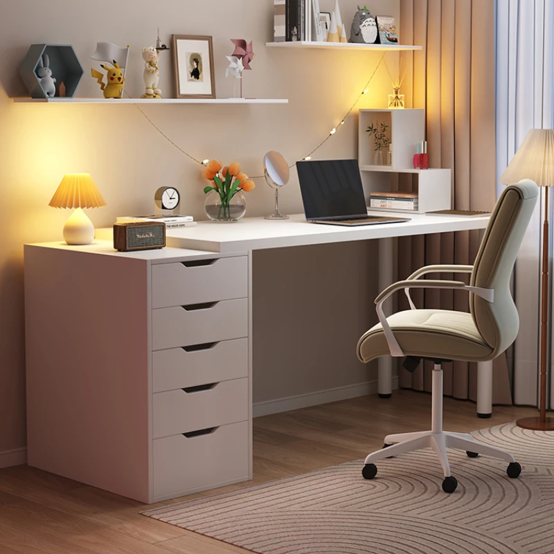 

Adjustable Computer Office Desks Home Small Bedroom Makeup Office Desks Modern Simplicity Bureaux Meuble Work Furniture QF50OD