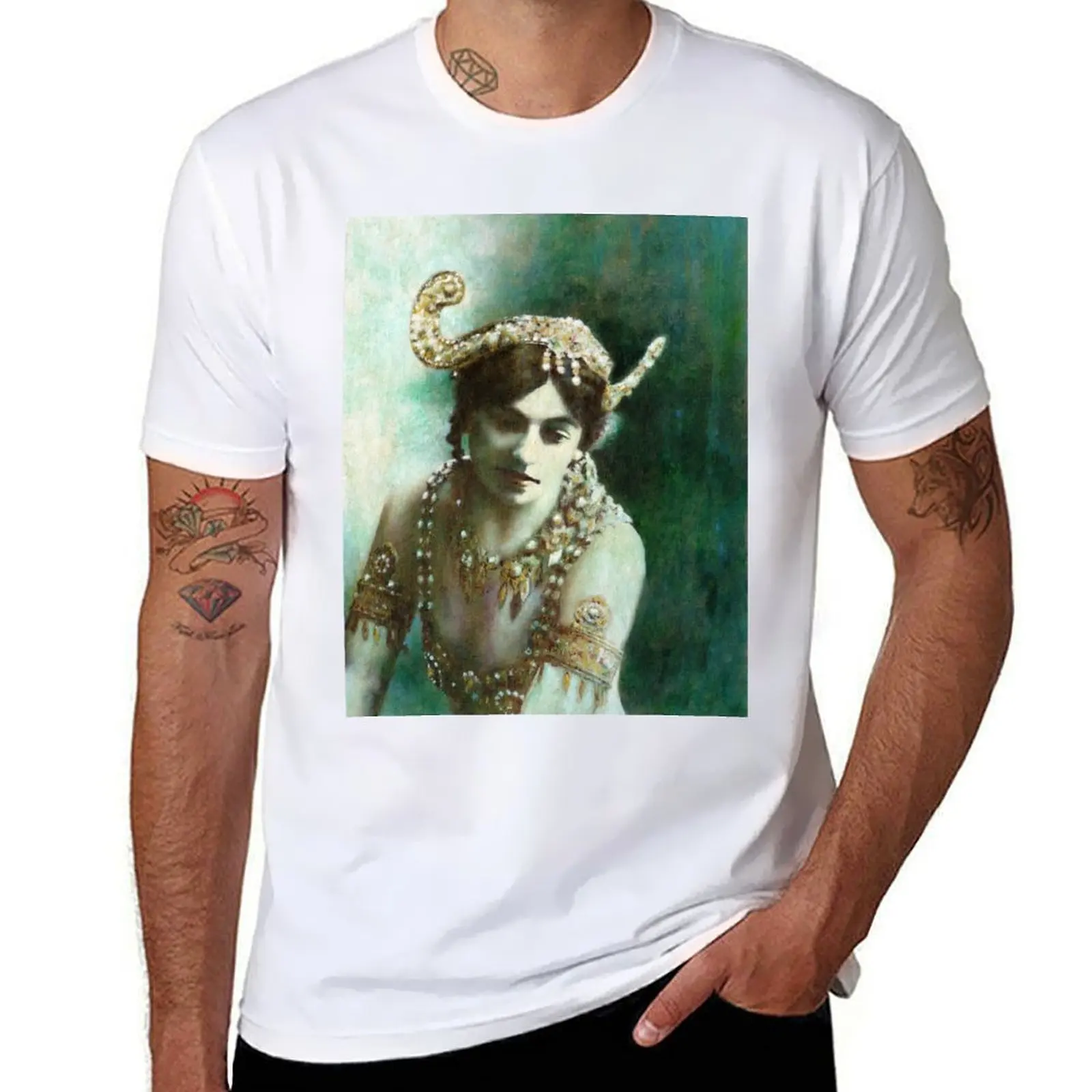 

Футболка Mata Hari, мужская хлопковая мужская футболка с рисунком