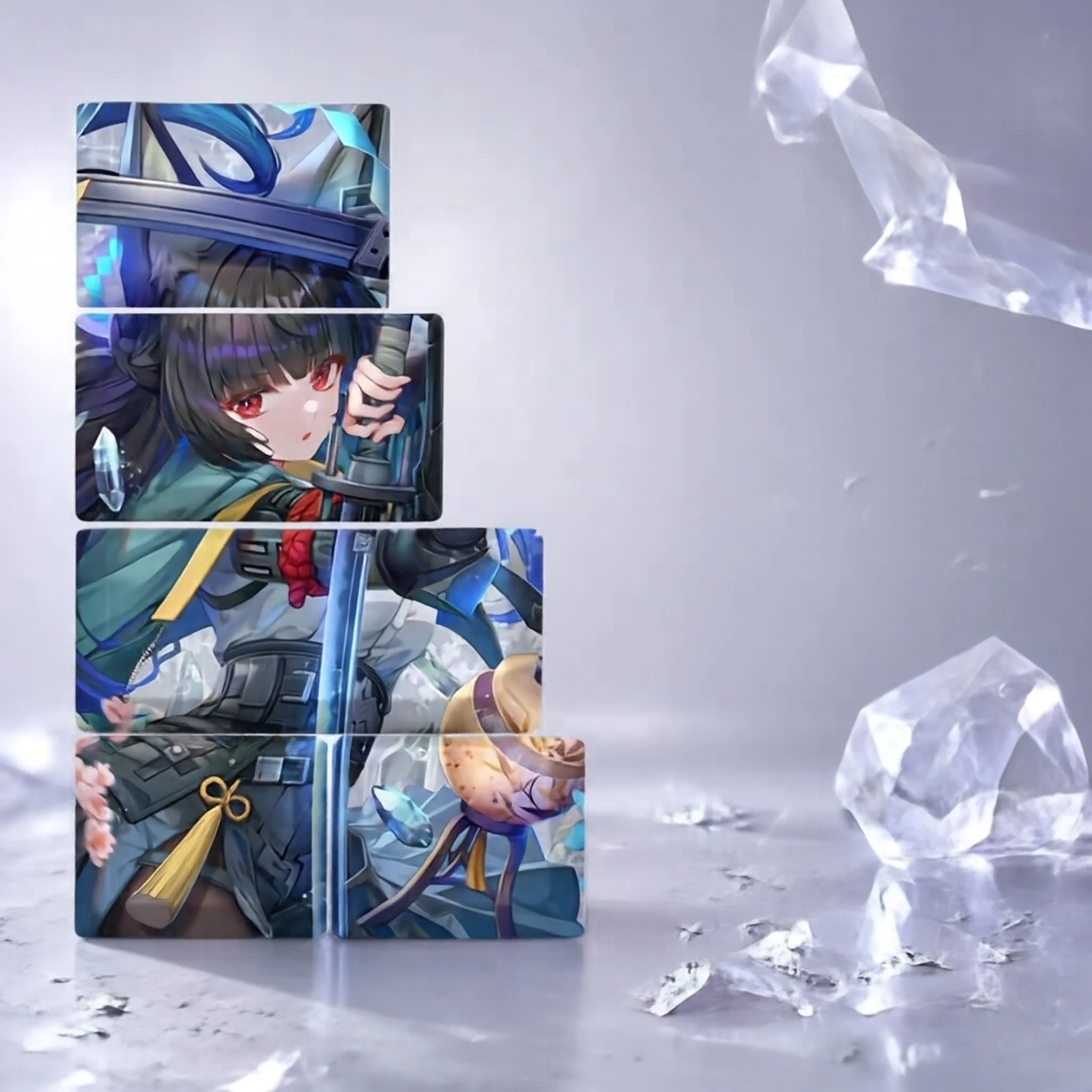 5 Key/set Zzz Keycaps Hoshimi Miyabi Ye Shunguang N Wear Resistant Mechanical Keyboard Anime Keycap Set Gift