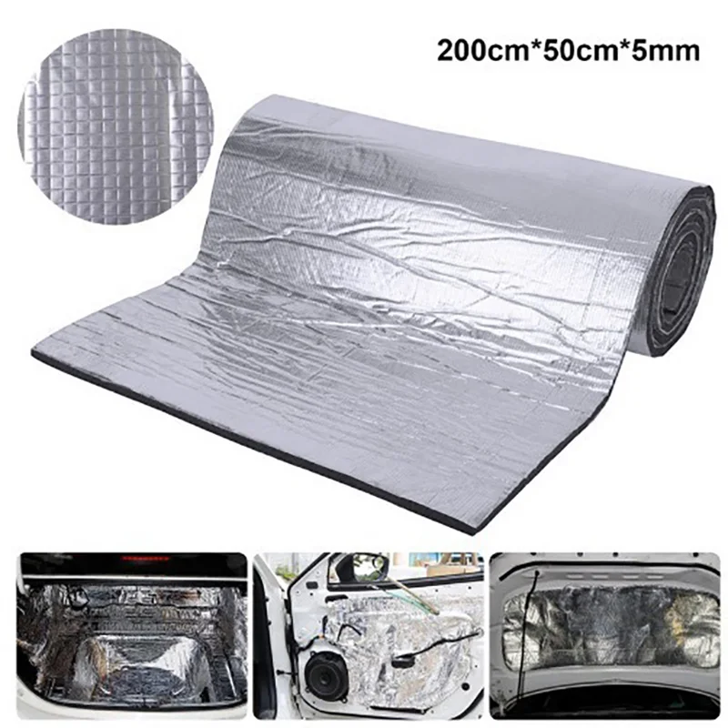 Car Sound Deadening Mat Acoustic Foam Soundproofing Foam for The Car Thermal Insulation Roll Soundproofing Car Closed Cell Foam