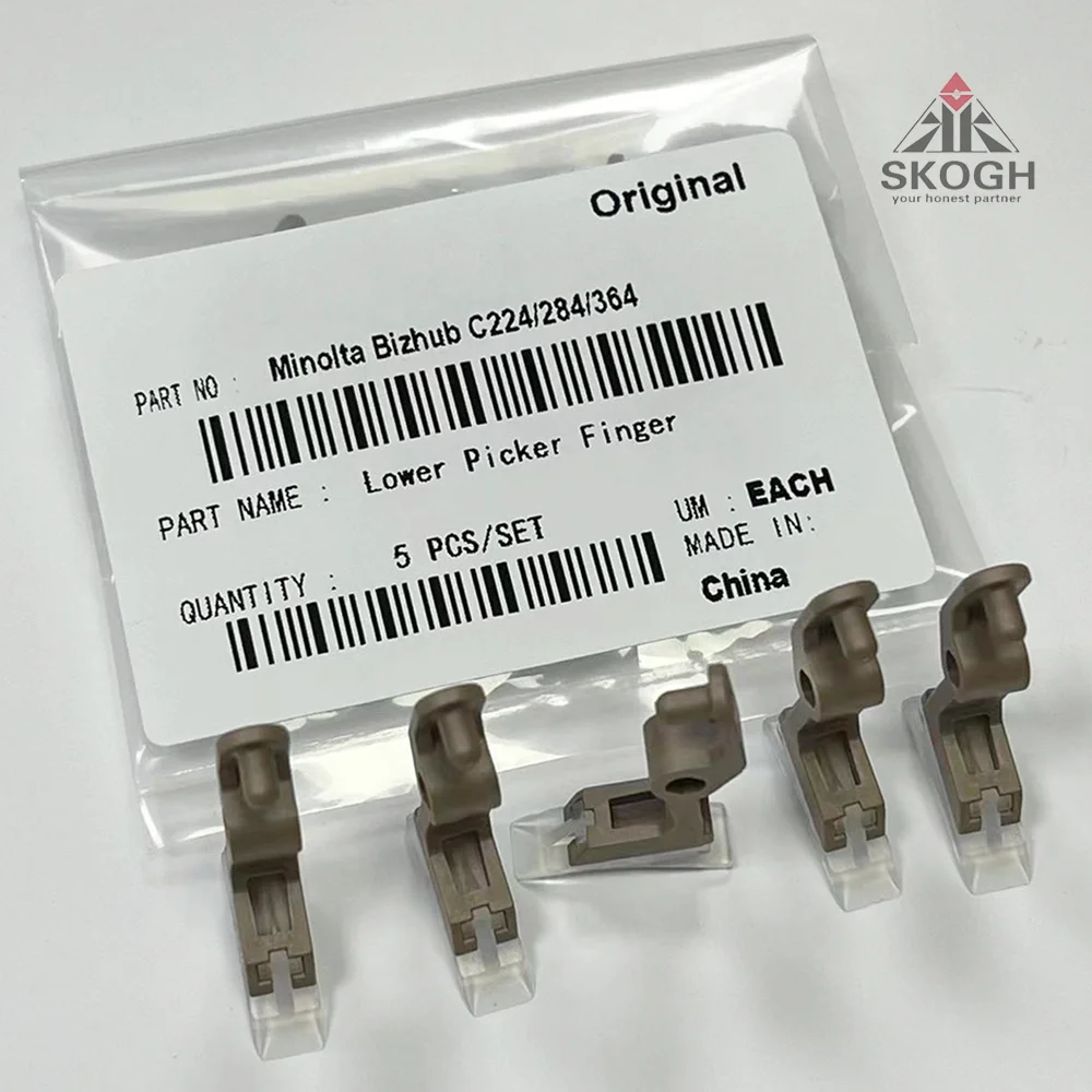 

5 шт./компл. нижний ролик под давлением для Konica Minolta Bizhub C451 C452 C550 C552 C650 C652 C654 C754