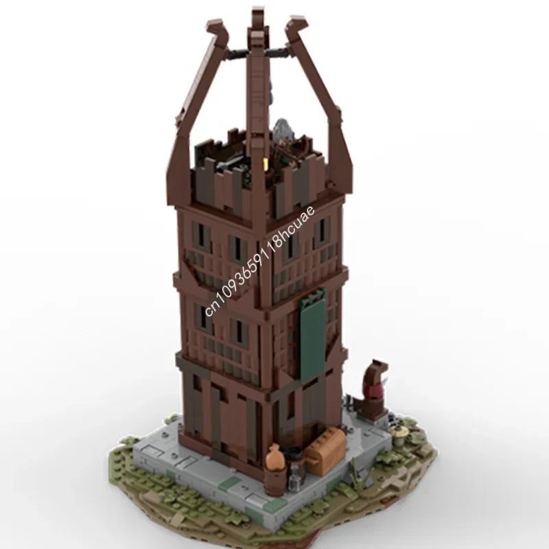 

987pcs MOC Rohan Watchtower Middle Earth Model Building Blocks Assemble Creative Idea Festival Gift Brick Toy Birthday
