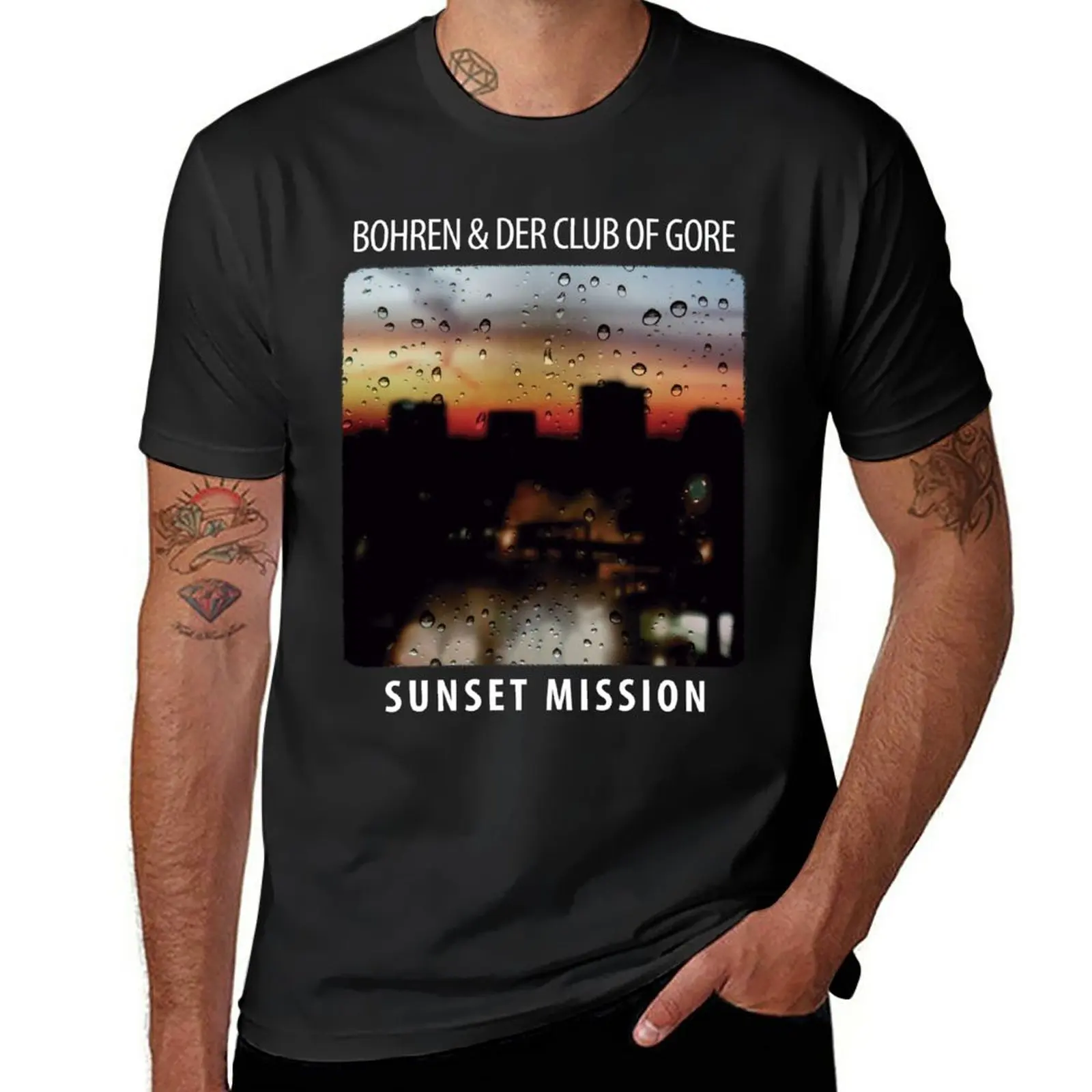 Bohren & Der Club Of Gore - Sunset Mission - Jazz - Ambient T-Shirt customs blanks T-shirts for men cotton