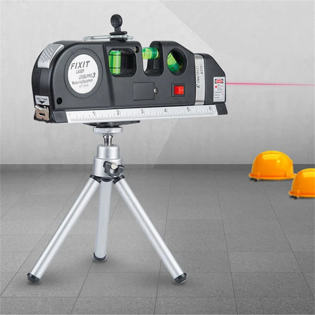 

Laser Level Horizon Vertical Measure Tape Horizontal Ruler Infrared Level Measure Level Laser Cross Line Aligner Bubbles Rulers