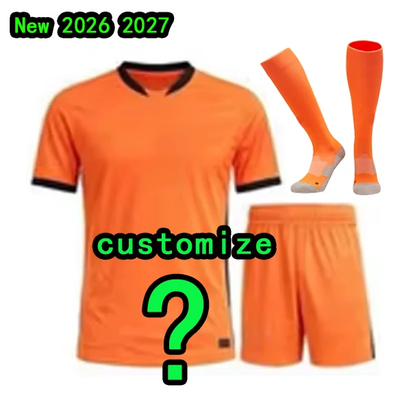 2026 Nederlandse tenue Aangepaste numerieke letters Nieuw ok26 tenue shirt Nederland
