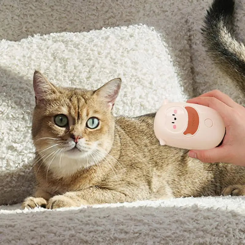 Cat Spray Brush For Massage Cat Brushes In Cute Sheep Design Hair Removal Comb Ergonomic Grip Convenient Spray Function Easy