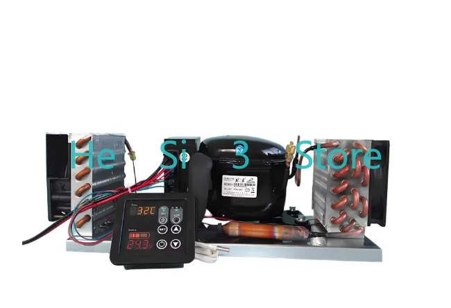 BD35A BD250A Mini Cold Air Integrated Unit Assembly 12V24V48V Startup Refrigeration Mini Air Conditioning Unit