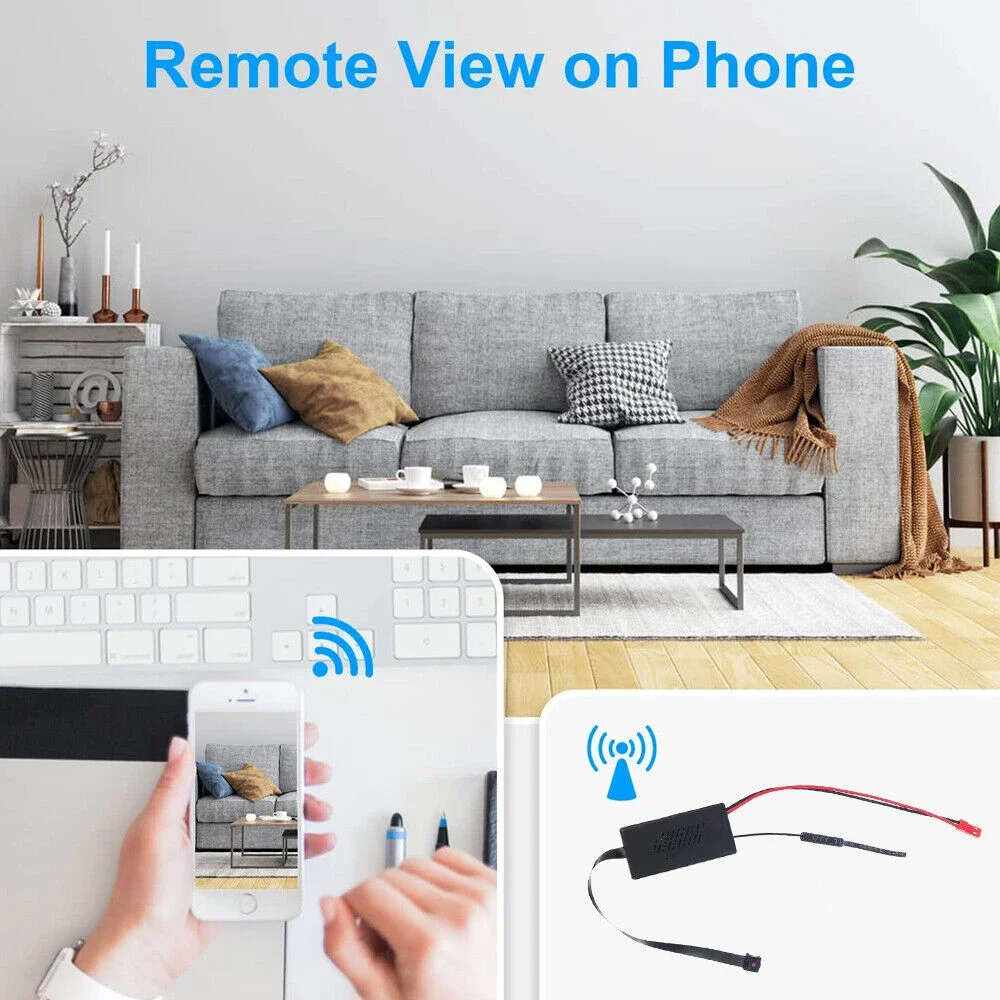 HD 1080P DIY แบบพกพา 4K WiFi IP Mini กล้อง Motion Detection ระยะไกล P2P ไร้สาย Micro Camcorder การบันทึก LOOP
