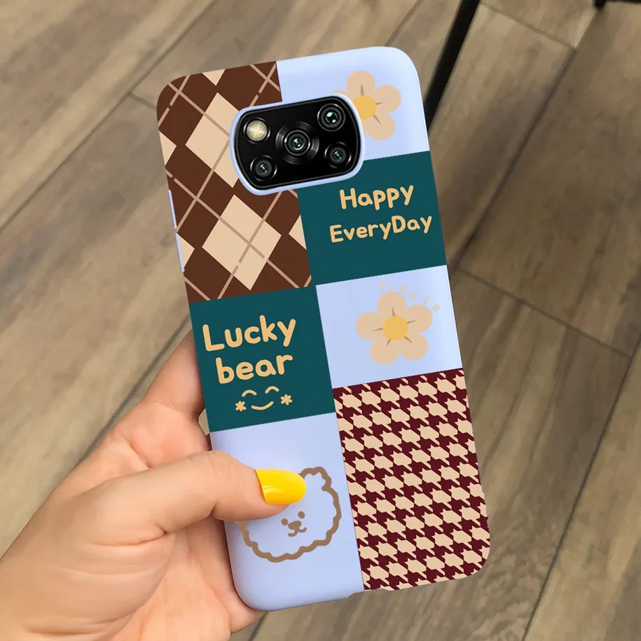 For Xiaomi Poco X3 Pro Case 2020 Lovely Cartoon Cow Soft Back Phone Cover For Xiaomi Poco X3 NFC Bumper Mi PocoX3 X 3 X3Pro Capa