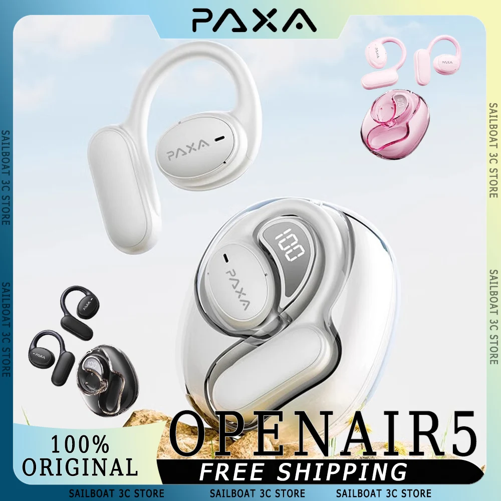 Bezprzewodowe słuchawki Paxa OpenAir5 Dolby Panoramiczny dźwięk przestrzenny Jednoczesne tłumaczenie Tłumaczenie w czasie rzeczywistym Niestandardowe