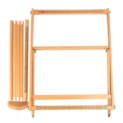 Weaving Frame For Adults Durable Weaving Loms Kit With Stand Multi Craft Weaving Textile Sewing Arts For Creativity DIY Supplies