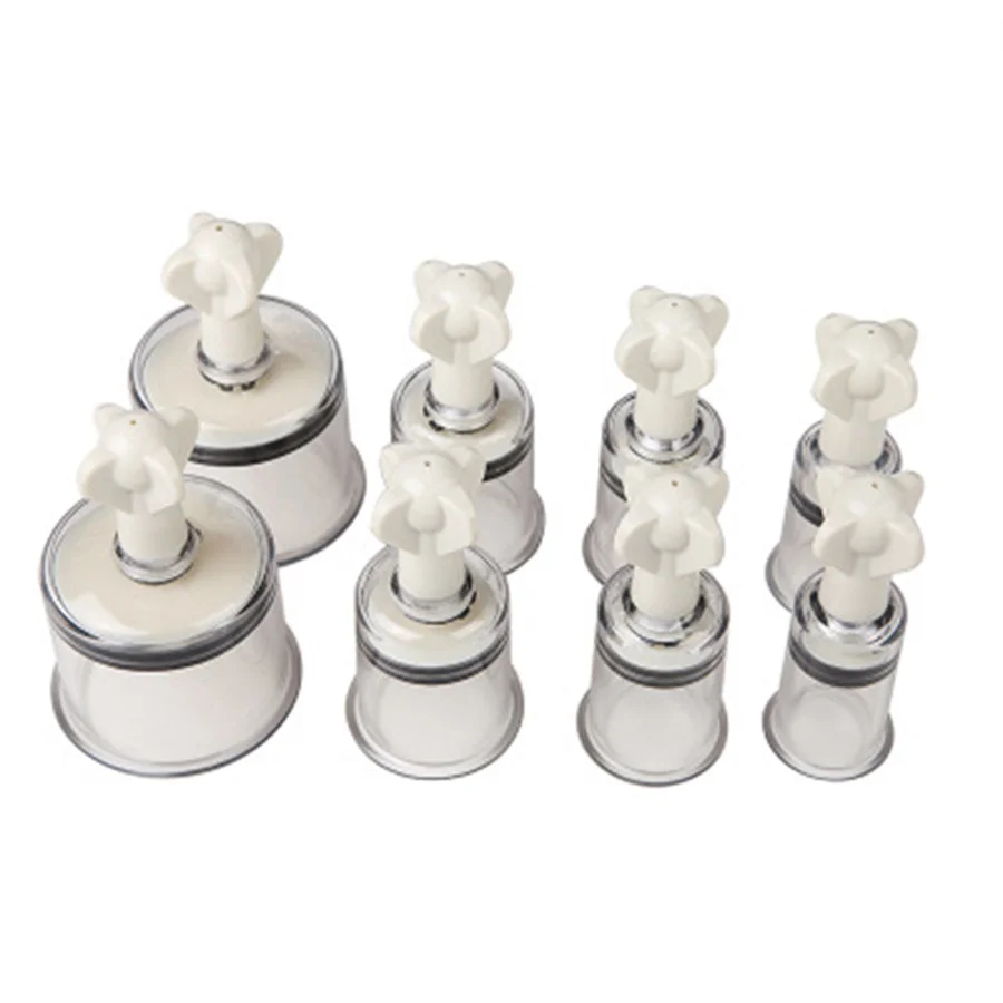 فراغ علب تدليك الجسم تويست مقبض دوار المكبر علب فراغ جهاز العلاج بالشفط تدليك الجسم الجنس لعب للرجال والنساء #1