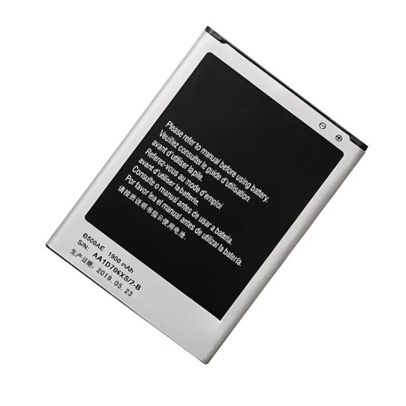 For Samsung Galaxy S4 Mini I9192 I9195 I9190 I9198 J110 I435 I257 B500AE Li-Polymer New Mobile Phone Battery 3.8V 1900mAh B500AE