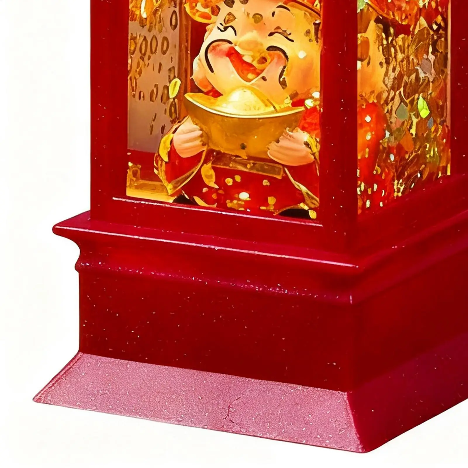 

Новогодний свет Бог богатства украшение стола домашний декор прикроватная лампа для детей подростков взрослых арендров украшения дома гостиная