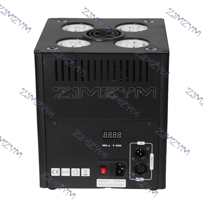 220V Vertical Bubble Machine DMX512 Stage LED Bubble Machine Effect Equipment For Wedding DJ Disco Events Party