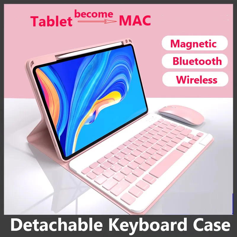

Magnetic Keyboard Case for Infinix Xpad X Pad 20 Pro 12 Inch 2025 Smart Flip Cover for Infinix Xpad 20 Pro 12 Inch with Mouse