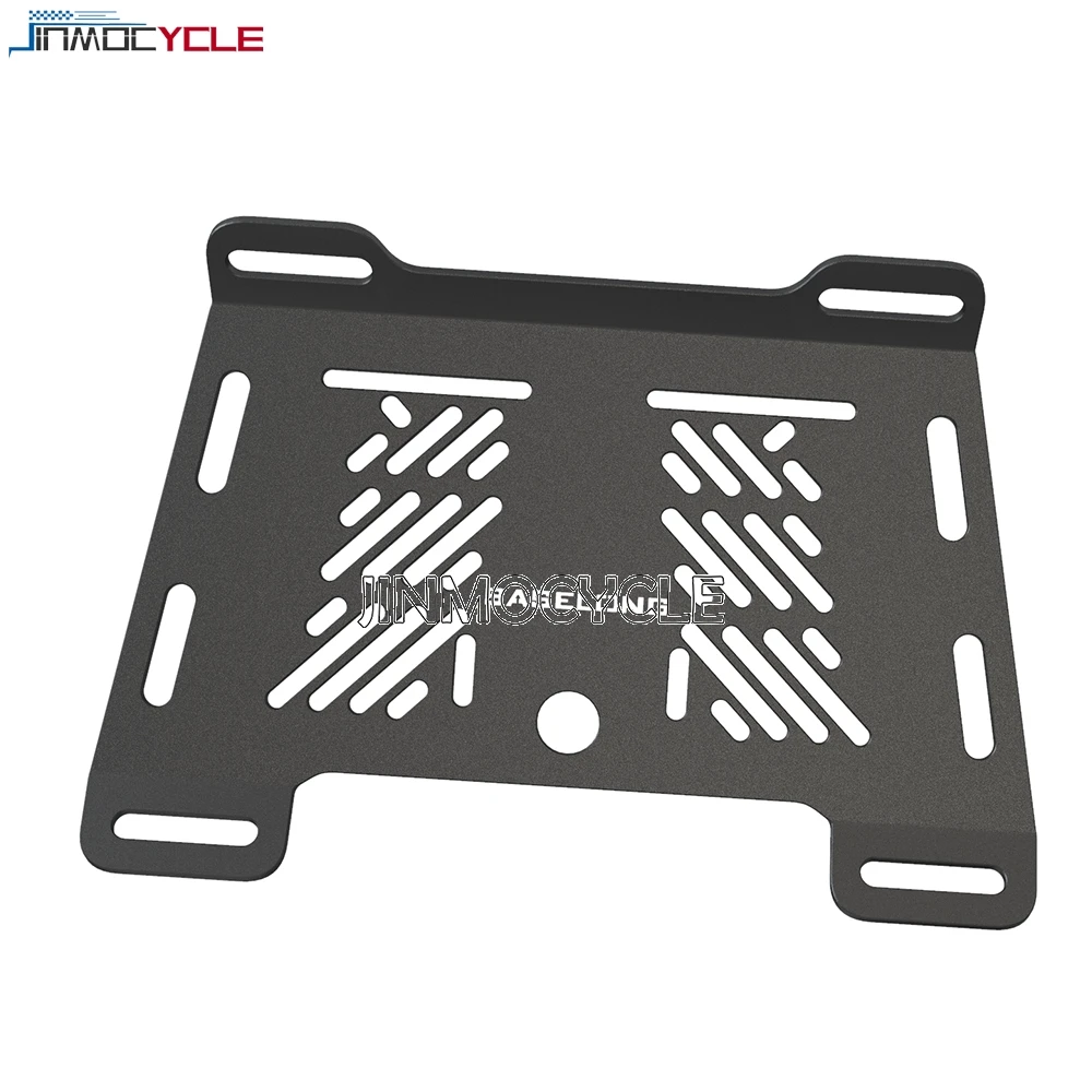 ل CFMOTO 675SR-R 675SR SR675 675 SR 2024 2026 675SRR SR-R 2025 دراجة نارية رف توسيع الناقل الخلفي حامل الأمتعة قوس #4