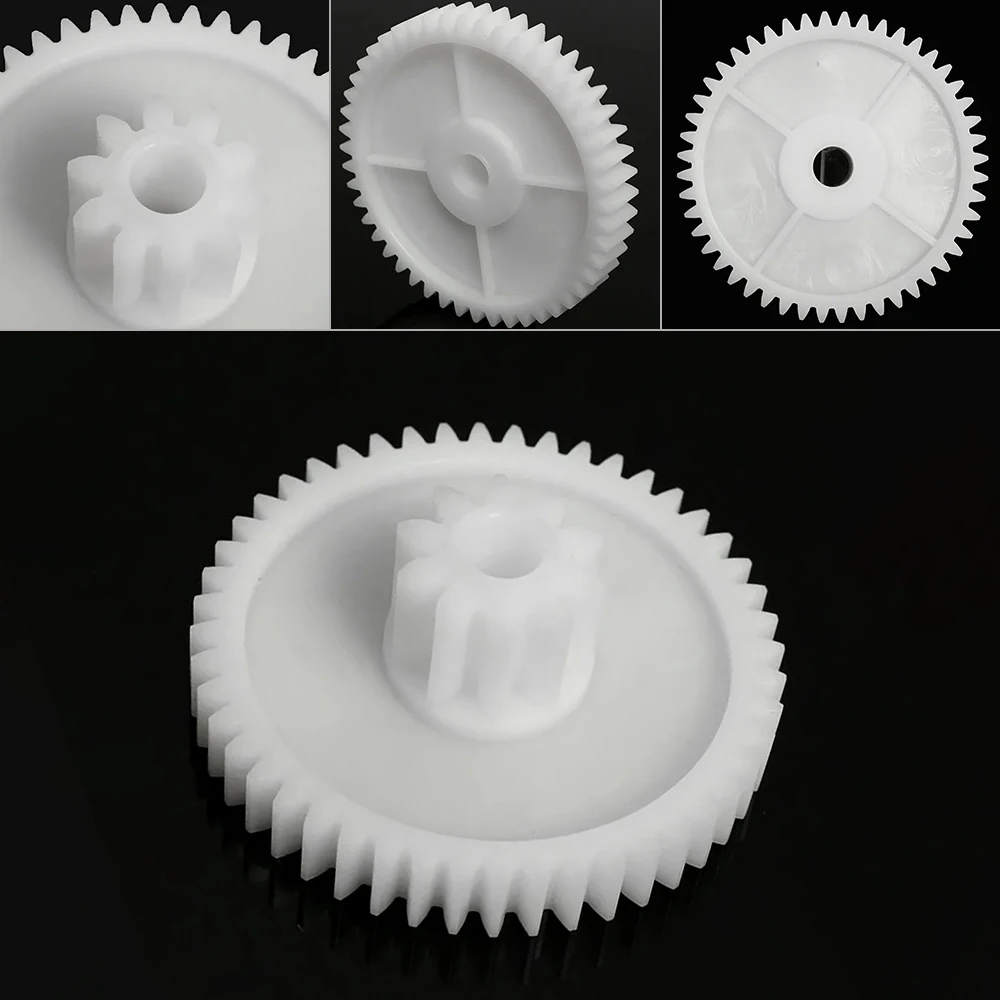 Plastic White Gear 8mm Hole For 550 Motor Children Car Electric Vehicle Electrical Equipment Supplies Motor Gear Accessorie