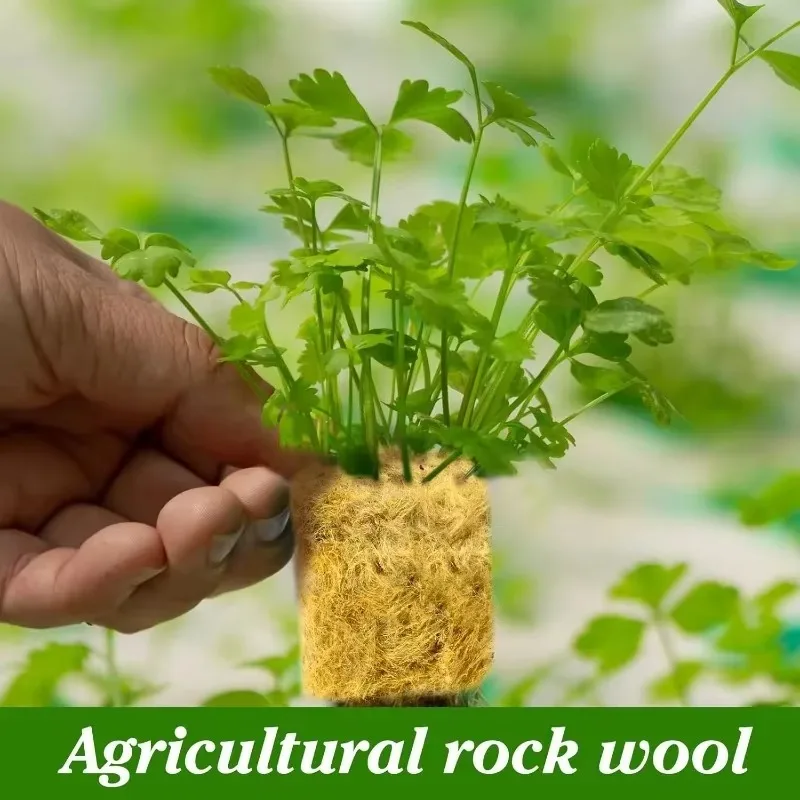 

E5 Stonewool Hydroponic Grow Media Cubes Plant Cube Soilless Substrate Seeded Planting Spong Plug Seedling Block Garden Supplies