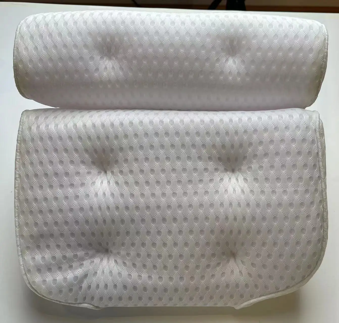 Square Non-slip Bath Pillow Suction Cup Hotel SPA Spa Massage White Bath Pillow