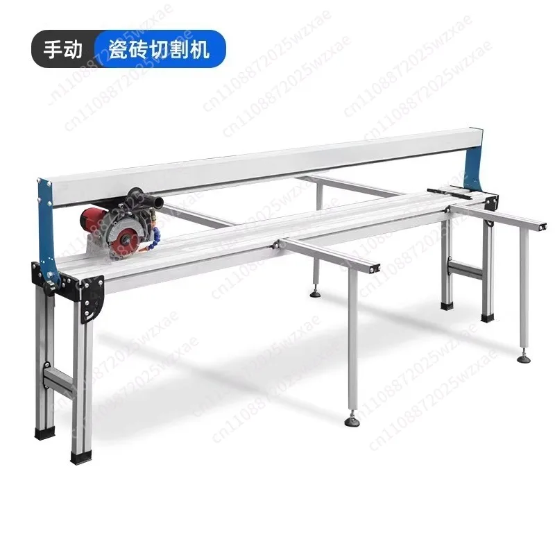Cortadora automática de azulejos de cerámica de 2300W con cuchilla de empuje, láser infrarrojo para biselado y ranurado de parquet, 85MM-1850MM