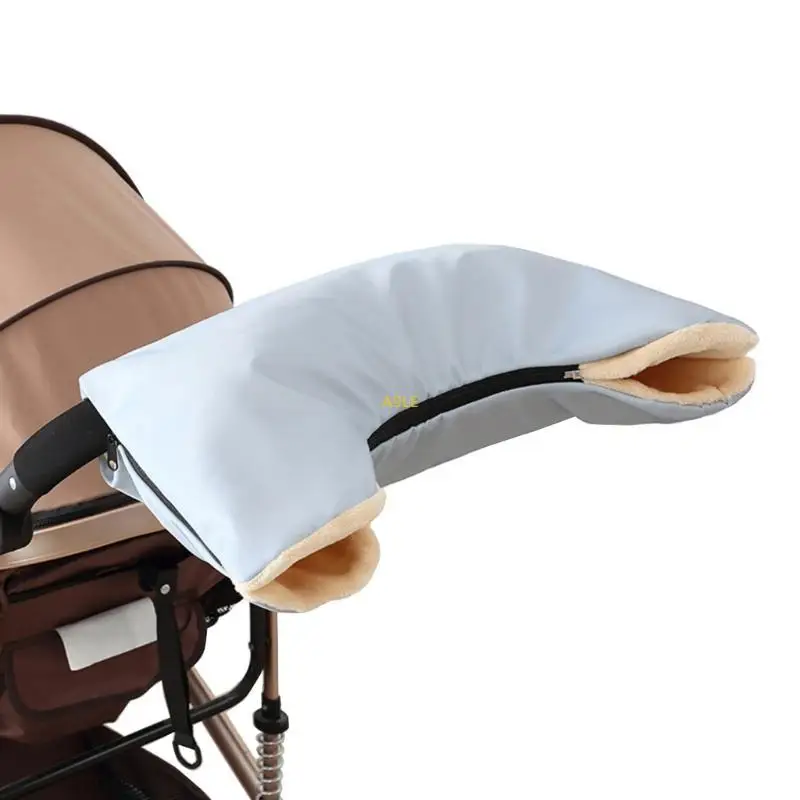 

Waterproof Baby Stroller Gloves Fleece Hand Muff for Baby Carriage Waterproof