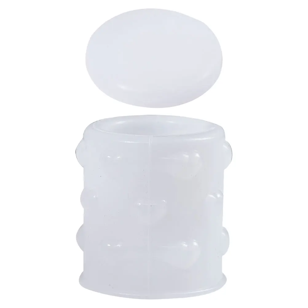 

Heart Shaped Silicone Mold for DIY Resin Crafts Holder Plaster Aromatherapy Epoxy Jewelry Parts Valentine Gifts