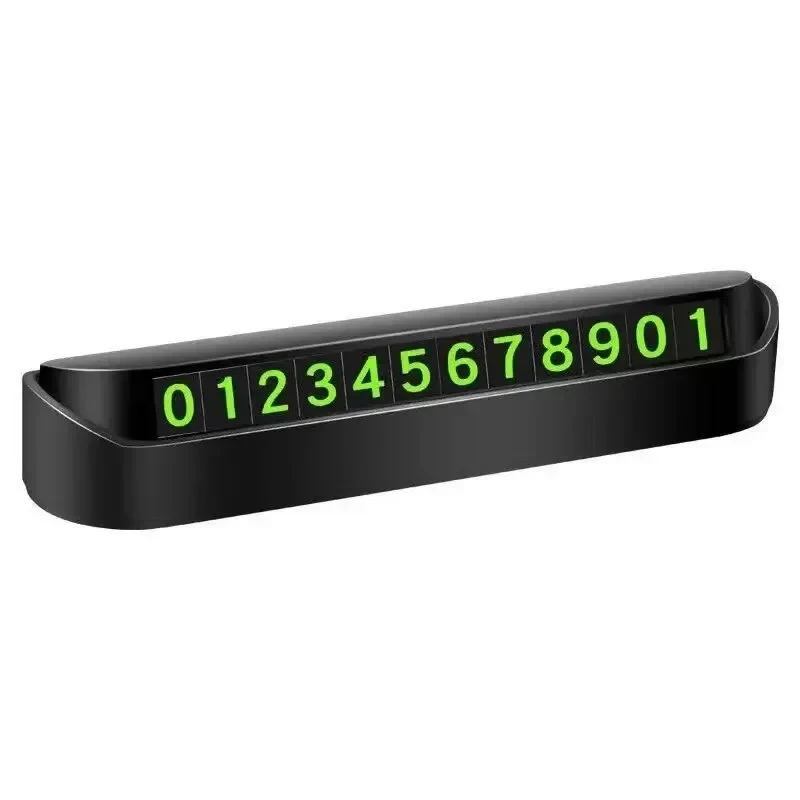 1/3/6pcs Car Temporary Parking Card with Phone Number for Automobile Accessories Park Stop Tool