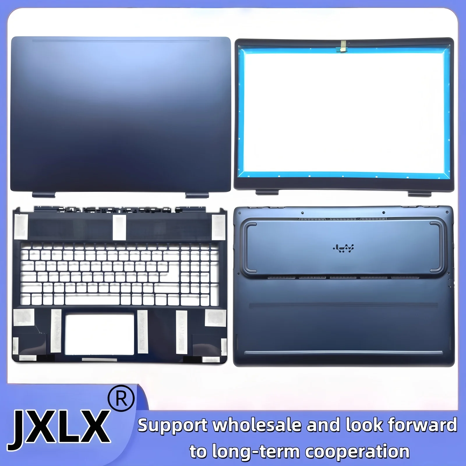 

JXLX® New For Dell Alienware 16X Aurora AC16251/AC16250 Laptop LCD Back Cover Top Case/LCD Bezel/Palmrest Cover/Bottom Cover