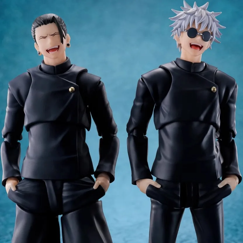 

Bandai SHF Jujutsu Kaisen Huaiyu Jade Fold Gojo Gosha Youjie Jujutsu High Professional Figurine Joint Movable Figurine