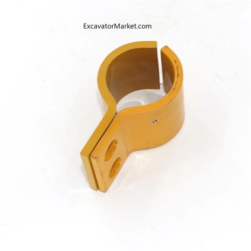 For SANY SY SY205 215 225 235C-8-9 Excavator boom pipe clamp clip iron pipe clamp rubber sleeve  excavator Parts