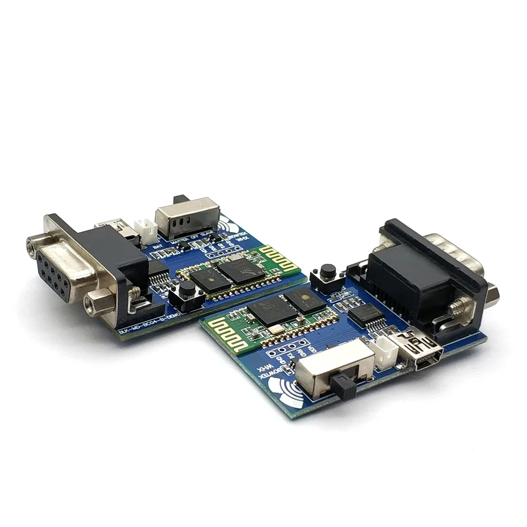 RS232 Bluetooth Serial Adapter Board Communication Master Slave 2 Modes 5V Mini USB Bluetooth Serial Port Profile Module