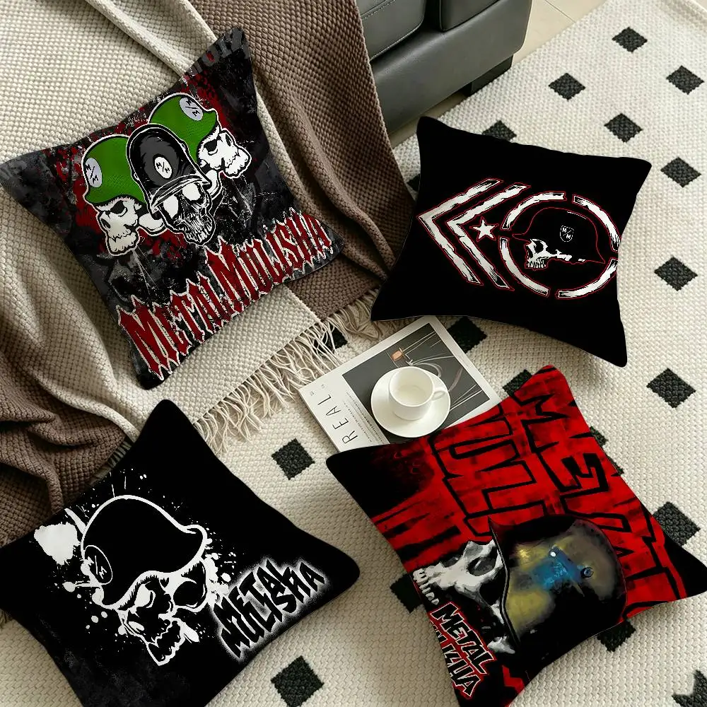 M-Metal M-Mulisha 45*45cm Cushion Cover Pillow Cover Decor Pillowcase Home Pillowcase for Couch Pillow