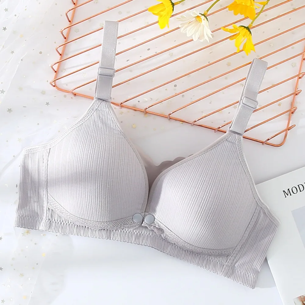 

Thin Breathable Nursing Bra Comfortable Soft Breastfeeding Underwear Seamless Prevent Sagging Maternity Nursing Bra Postpartum
