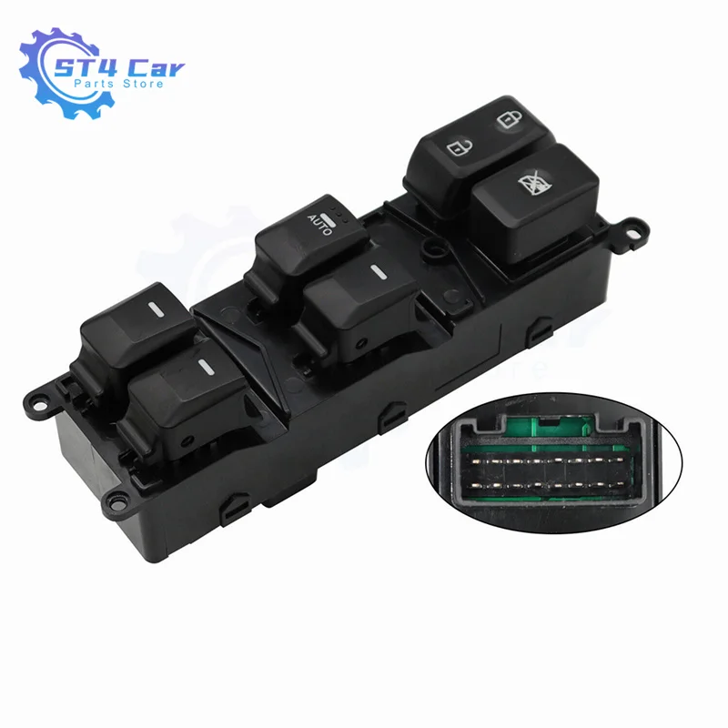 OE 93570-1W155 Front Left Electric Power Window Switch For Hyundai Kia Rio Pride 2012-2015 935701W150