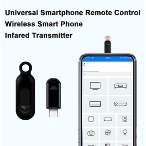 Control remoto de teléfonos móviles typec para iPhone IR Blasters Adaptador universal IR Infrarroured Smart Remote para TV Air Conditioner Fan 8 mejores ventas de control remoto de Apple TV - №8