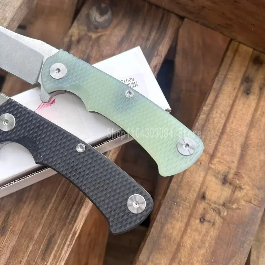 سكين محمول قابل للطي مصنوع من الفولاذ D2 المتين للتخييم التكتيكي في الهواء الطلق EDC أداة صيد عملية هدية للرجال